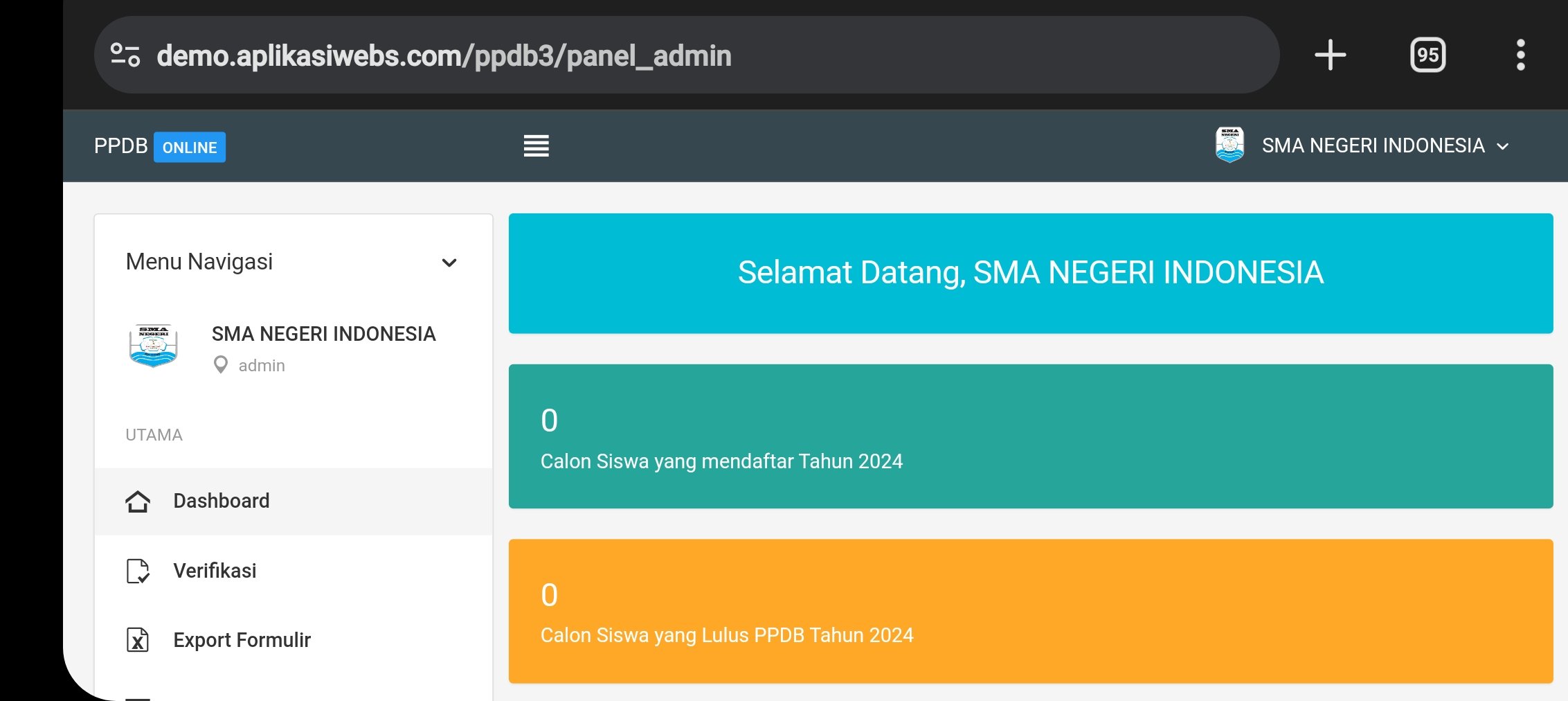Website Aplikasi PPDB Web Online - Image 3