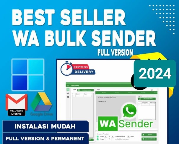 WA SENDER PRO KIRIM WA MASSAL UNTUK BISNIS MARKETING ANDA (NEW)