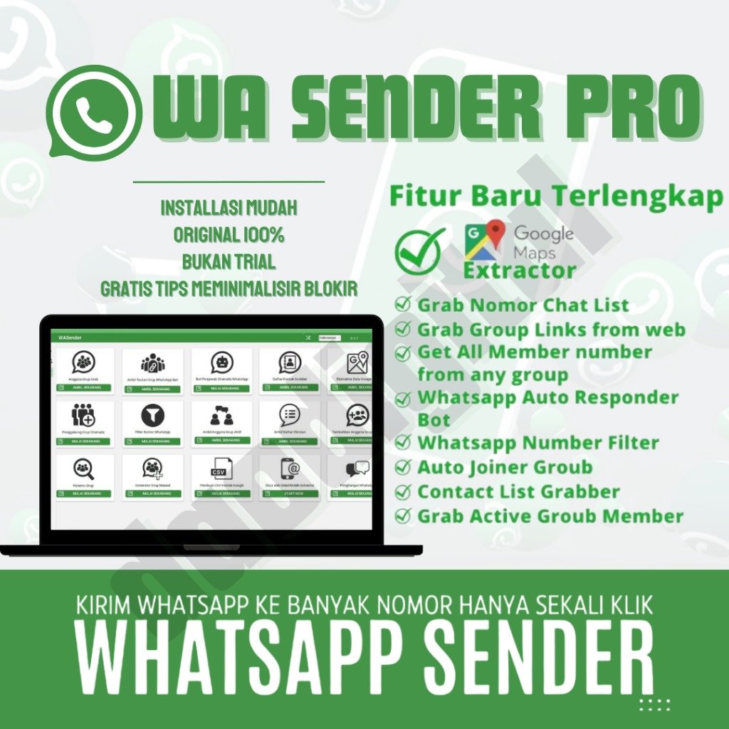 WA SENDER PRO KIRIM WA MASSAL UNTUK BISNIS MARKETING ANDA (NEW) - Image 2