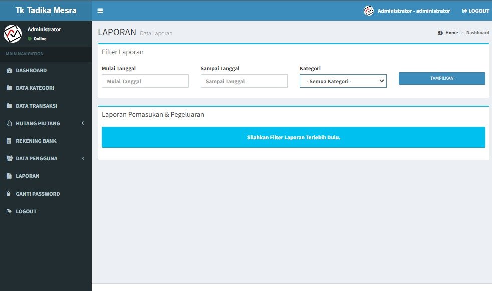 Aplikasi Web Keuangan Pribadi Kantor Lembaga - Image 4